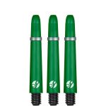 Násadky na šípky Shot Koi Carbon zelené 48mm stredné