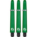 Násadky na šípky Shot Koi Carbon zelené 48mm dlhé