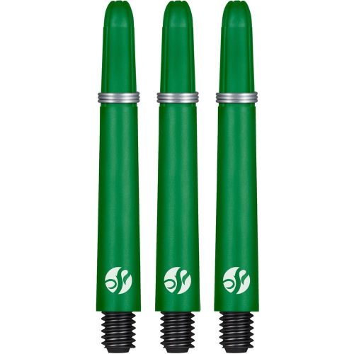 Násadky na šípky Shot Koi Carbon zelené 48mm dlhé