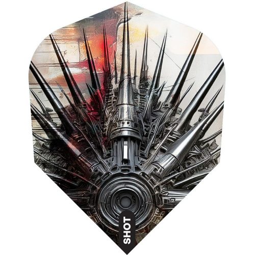 Letky na šípky Shot Gnarly Smasha No6