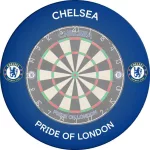 Ochrana steny Football Chelsea FC na sisalové terče