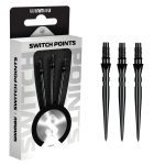 Hroty Winmau Switch Point Groove čierne 30mm 3ks