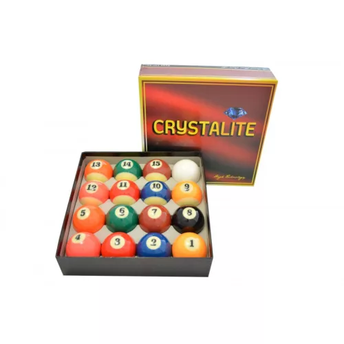 Sada biliardových gulí Crystalite 57,2mm Premium TV