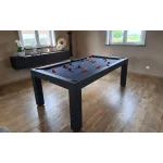 Toulet Pool biliardový stôl Pearl 7' čierny, s krycou doskou