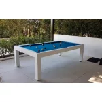 Toulet Pool biliardový stôl Pearl 7' biely, s krycou doskou