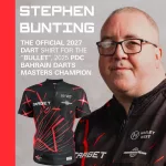 Turnajový dres Target Playing Shirt  Stephen Bunting 2027 pre 8 ročných