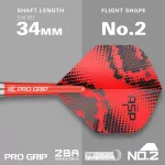 Šípky steel Target Nathan Aspinall 22g, brass