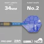 Šípky soft Target Josh Rock 18g, brass