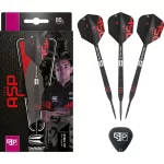 Sada šípok TARGET steel Nathan Aspinall SP Black 24g 80% wolfram