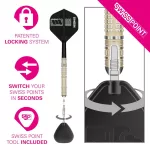 Šípky steel Target Dimitri Van Den Bergh 95K 22g SP 95% wolfram