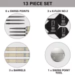 Šípky steel Target Dimitri Van Den Bergh 95K 24g SP 95% wolfram