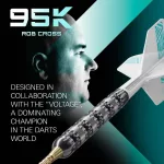 Šípky steel Target Rob Cross 95K 25g SP 95% wolfram
