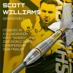Šípky steel Target Scott Williams G2 25g SP 90% wolfram