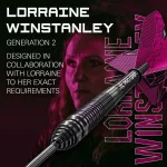 Šípky steel Target Lorraine Winstanley G2 24g SP 90% wolfram
