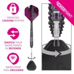 Šípky steel Target Lorraine Winstanley G2 24g SP 90% wolfram