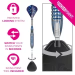 Šípky steel Target Phil Taylor Power Gx2 22g SP 95% wolfram