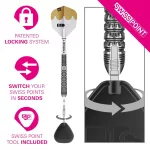 Šípky steel Target Redux 03 24g SP 90% wolfram