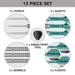 Šípky steel Target Hydro 01 24g SP 90% wolfram