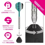 Šípky steel Target Hydro 02 23g SP 90% wolfram