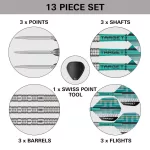 Šípky steel Target Hydro 02 25g SP 90% wolfram