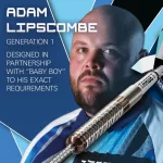 Šípky steel Target  Adam Lipscombe G1 25g SP 90% wolfram