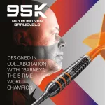 Šípky steel Target Raymond van Barneveld 95K 23g SP 95% wolfram