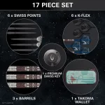 Šípky steel STAR WARS TARGET Mandalorian 24g SP 95% wolfram