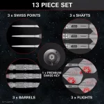 Šípky steel STAR WARS TARGET AT-AT 25g SP 90% wolfram