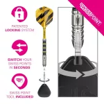 Šípky steel Target Buzz 02, 22g SP 90% wolfram