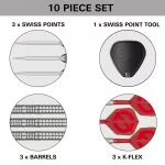 Šípky steel Target Group O 03, 24g SP 50% wolfram