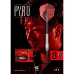 Sada soft šípok TARGET JAPAN Mitsumasa Hoshino The Pyro G9 17g, 90% wolfram