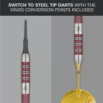 Šípky soft Target Stephen Bunting 95K 19g 95% wolfram