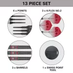 Šípky soft Target Nathan Aspinall 95K 18g 95% wolfram