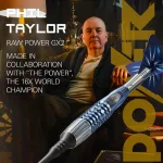 Šípky soft Target Phil Taylor Power Gx2 20g 95% wolfram