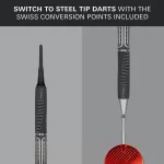 Šípky soft Target Shift 18g 90% wolfram