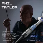 Šípky soft Target Phil Taylor Power Chrono 18g 95% wolfram