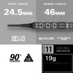 Šípky soft Target Luke Littler Fallout 19g 90% wolfram