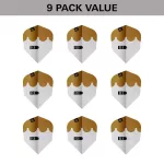 Letky na šípky Target Redux Pro.Ultra No6, 9ks