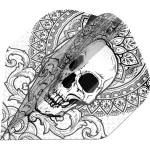 Letky na šípky Target INK PRO ULTRA No2 2020, sivé