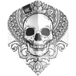 Letky na šípky Target INK PRO ULTRA No2 2020, sivé