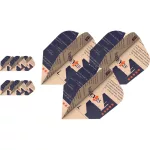 Sada letiek na šípky Target Barney25 Pro Ultra No6, 9ks