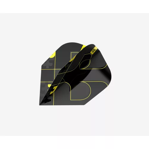 Letky na šípky Target Pro.Ultra Bolide Void čierne No6, 9ks multipack