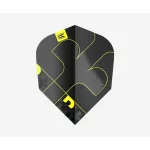 Letky na šípky Target Pro.Ultra Bolide Void čierne No6, 9ks multipack