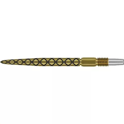 Hroty na šípky steel TARGET Swiss Diamond Pro Gold Point kovové 26mm - 3ks