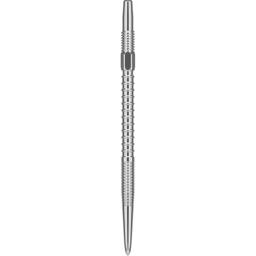 Hroty na šípky TARGET Swiss Point Firepoint steel, 35mm, kovové, strieborné - 3ks