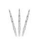 Kovové hroty Target Swiss Storm Onyx strieborné, 30mm - 3ks