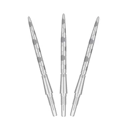 Kovové hroty Target Swiss Storm Onyx strieborné, 35mm - 3ks