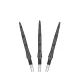 Kovové hroty Target Swiss Storm Onyx čierne, 26mm - 3ks