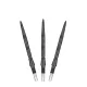 Kovové hroty Target Swiss Storm Onyx čierne, 30mm - 3ks
