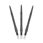 Kovové hroty Target Swiss Storm Onyx čierne, 35mm - 3ks